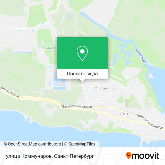 Карта улица Коммунаров