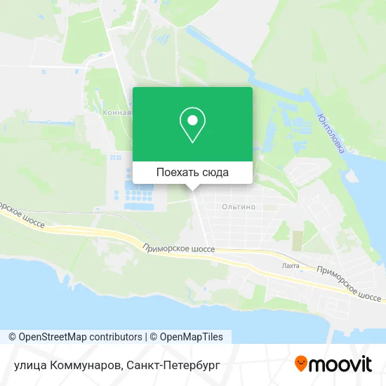 Карта улица Коммунаров