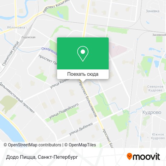 Карта Додо Пицца