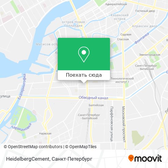 Карта HeidelbergCement