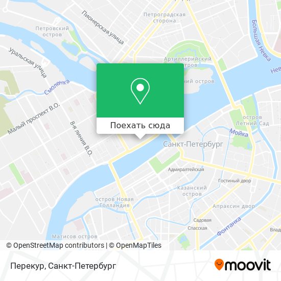 Карта Перекур