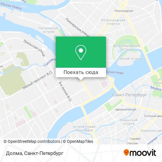 Карта Долма