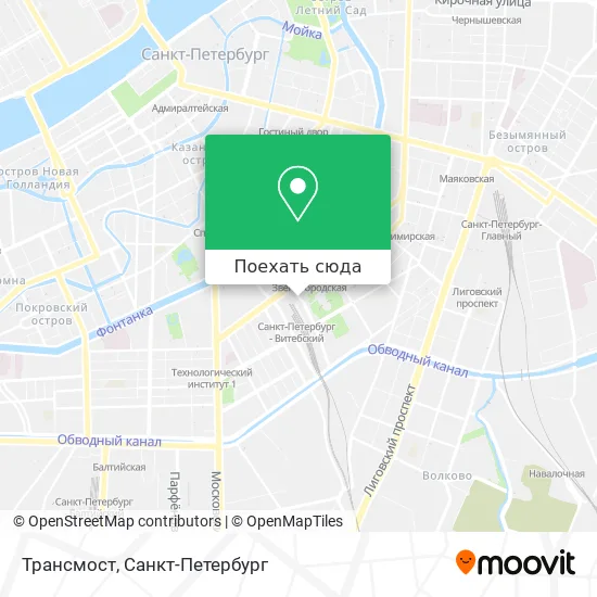 Карта Трансмост