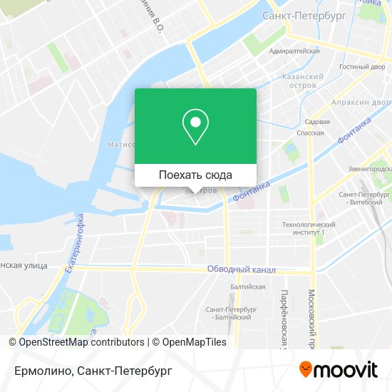 Карта Ермолино