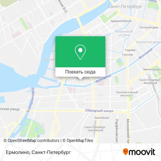 Карта Ермолино