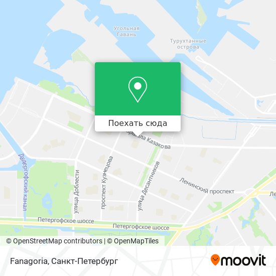 Карта Fanagoria