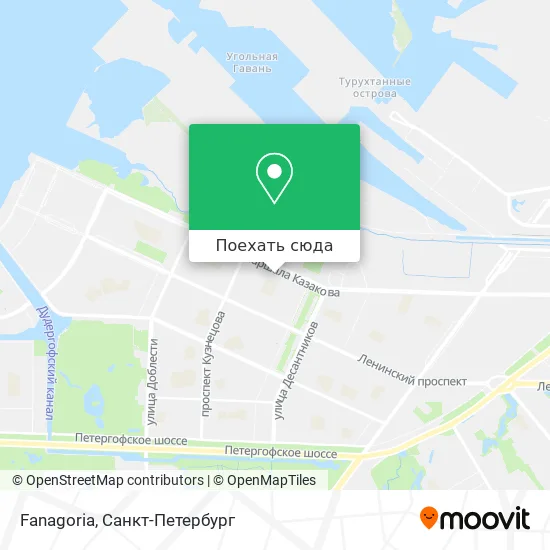 Карта Fanagoria