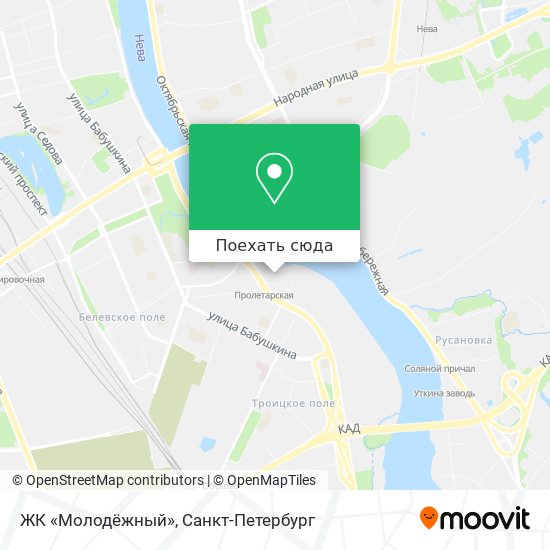 М пролетарская санкт петербург карта