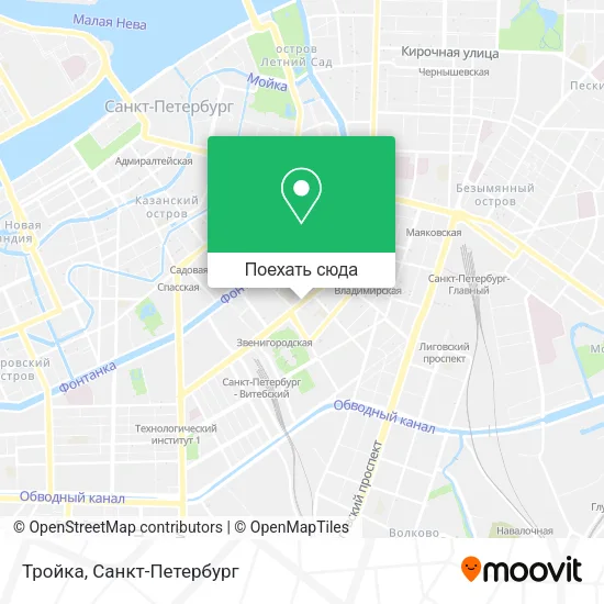 Карта Тройка
