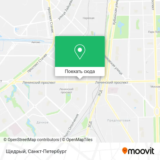 Карта Щедрый