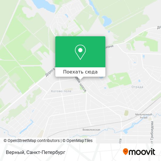 Карта Верный