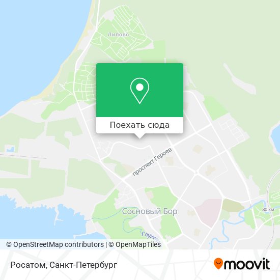 Карта Росатом