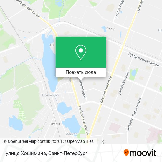 Карта улица Хошимина