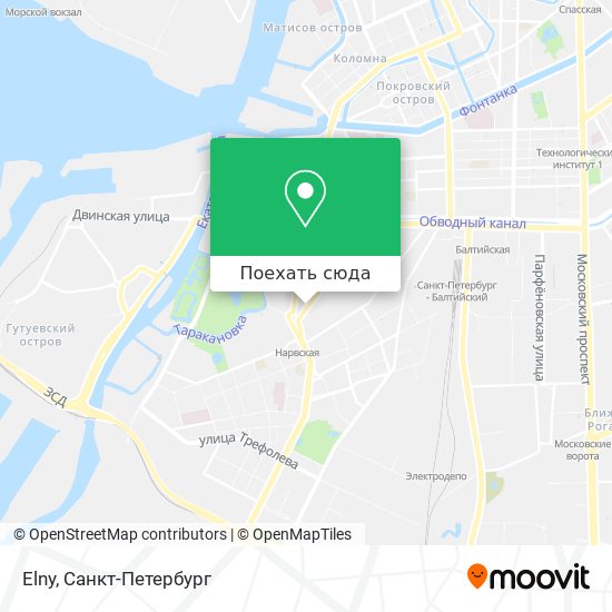 Карта Elny