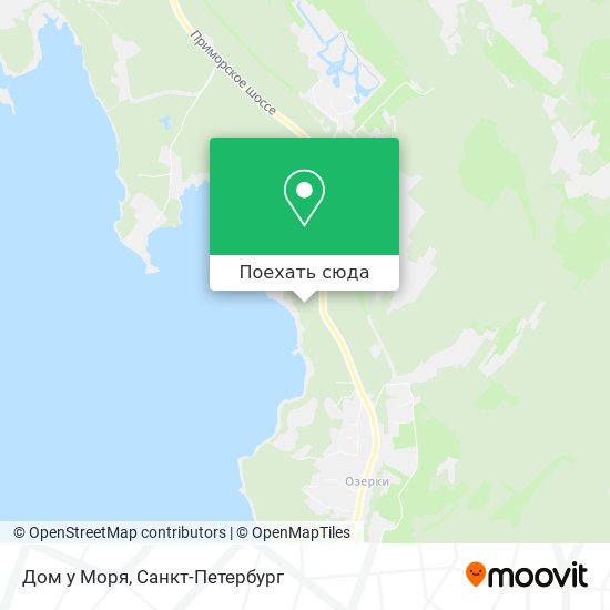 Карта Дом у Моря
