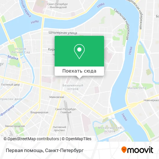 Карта Первая помощь