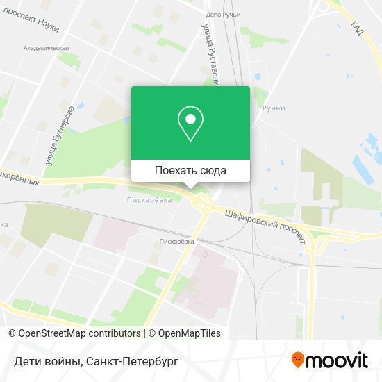 Карта Дети войны