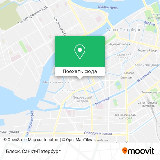 Карта Блеск
