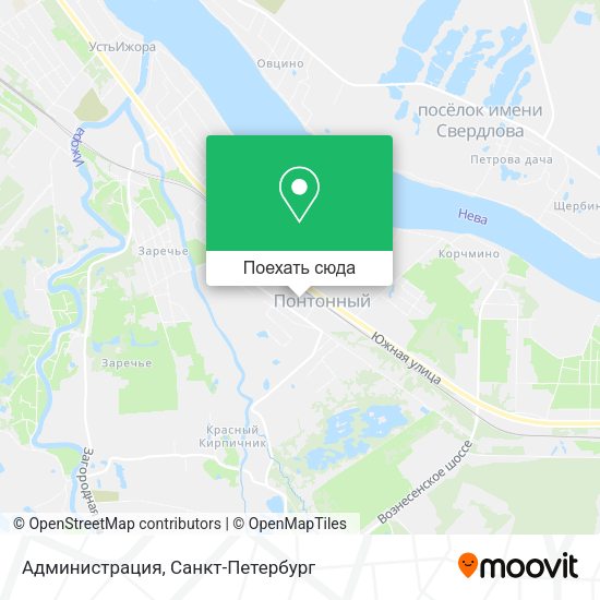 Карта Администрация