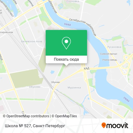 Карта Школа № 527