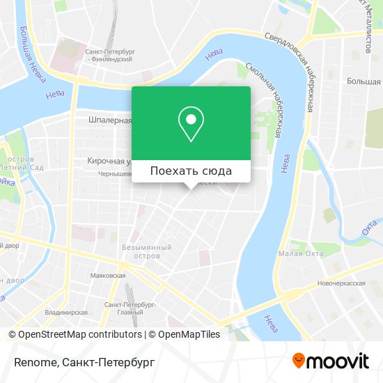 Карта Renome