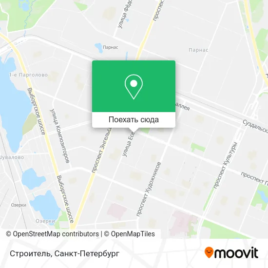Карта Строитель