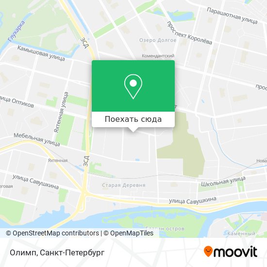 Карта Олимп
