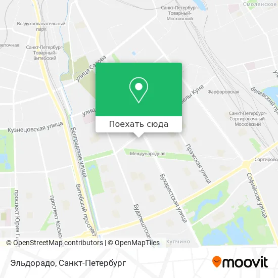 Карта Эльдорадо