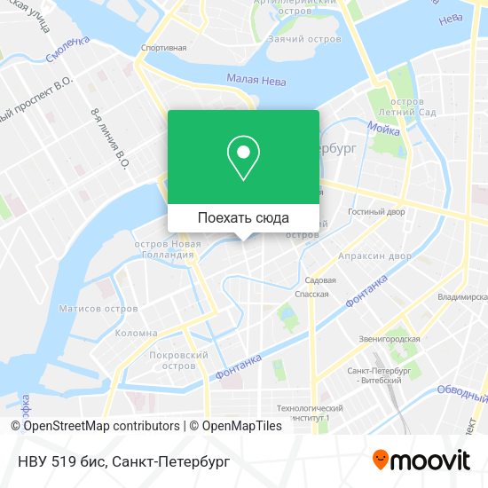 Карта НВУ 519 бис