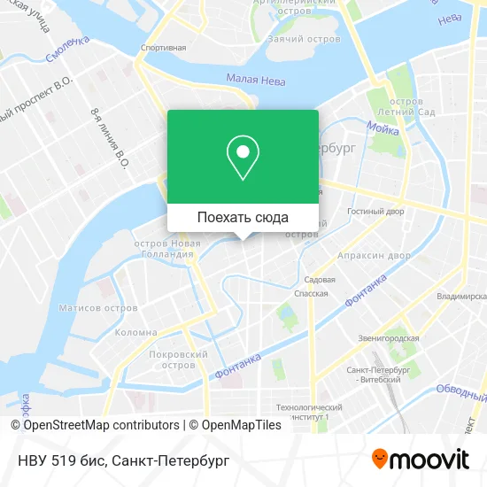 Карта НВУ 519 бис
