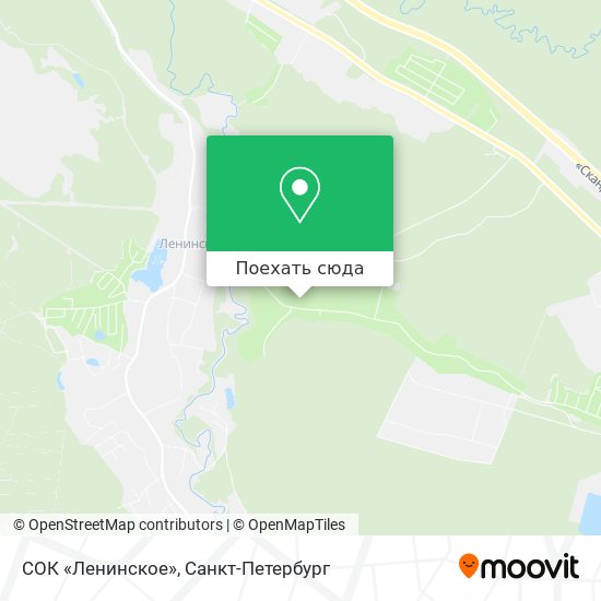 Карта СОК «Ленинское»