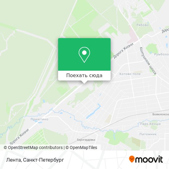 Карта Лента