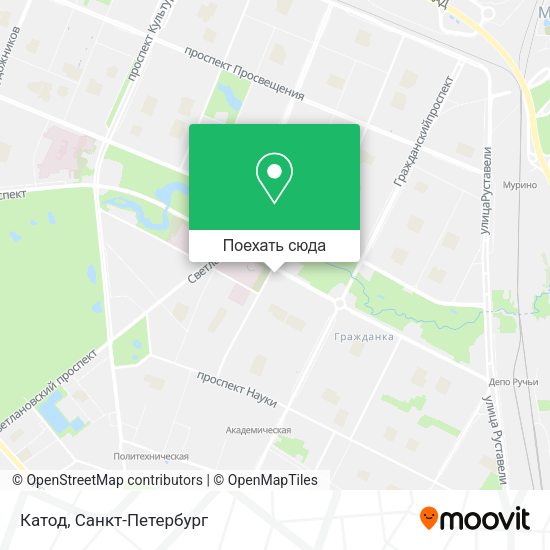 Карта Катод