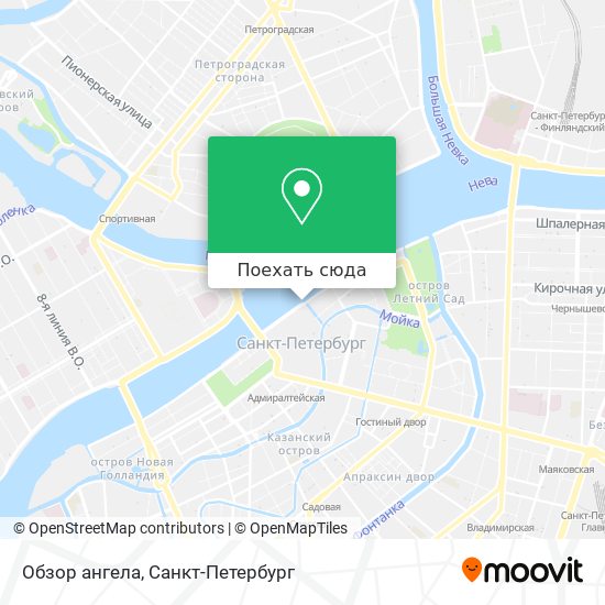 Карта Обзор ангела