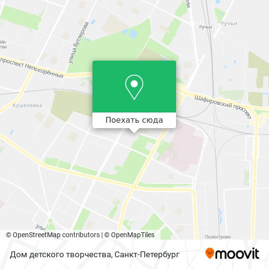 Карта Дом детского творчества
