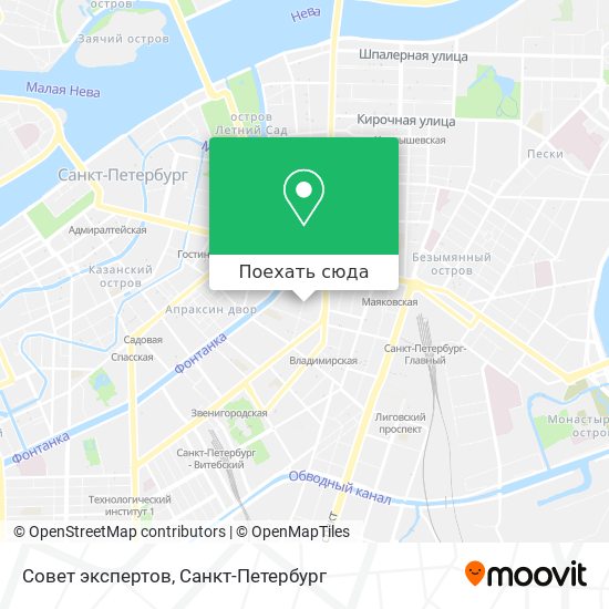 Карта владимирский проспект спб