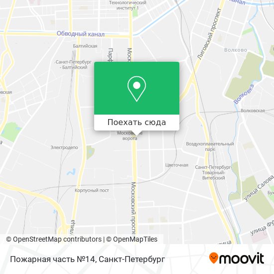 Московский проспект санкт петербург карта