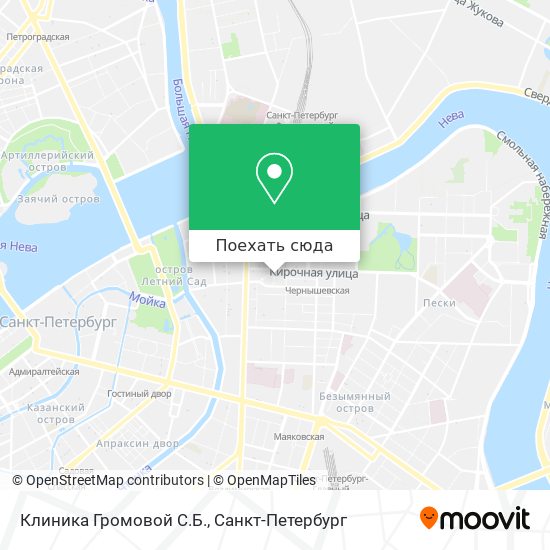 Карта Клиника Громовой С.Б.