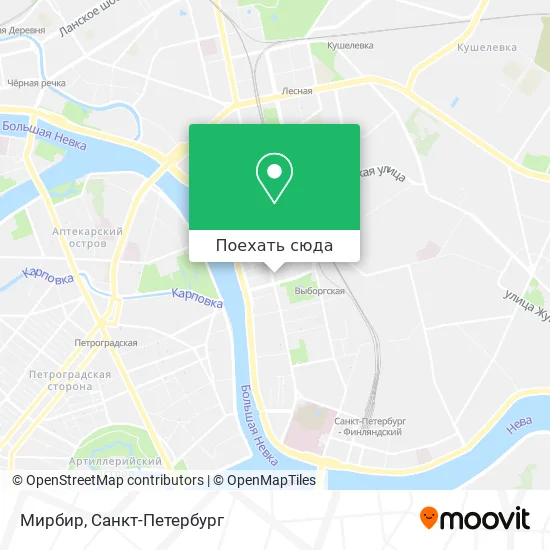 Карта Мирбир