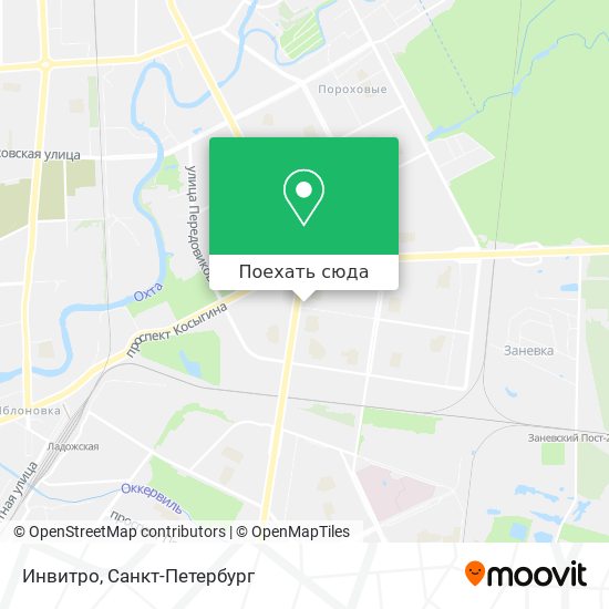 Карта Инвитро