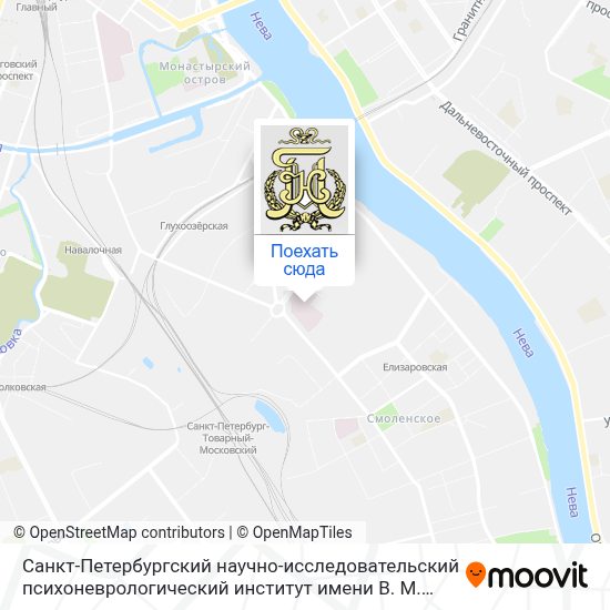 Как доехать до Санкт-Петербургский научно-исследовательский ...