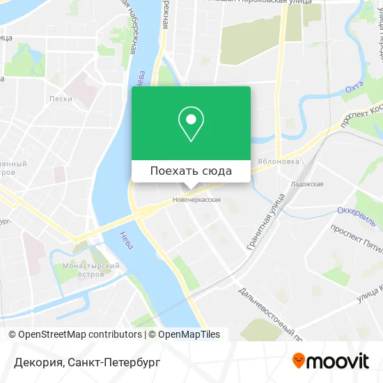 Карта Декория