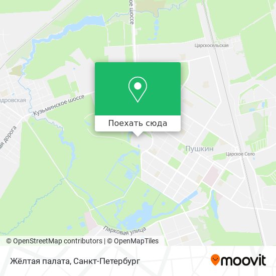 Карта Жёлтая палата