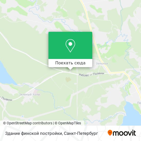 Карта Здание финской постройки