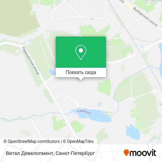 Карта Витал Девелопмент