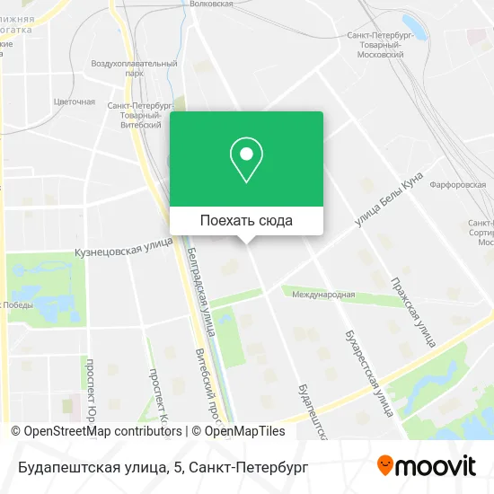 Карта Будапештская улица, 5