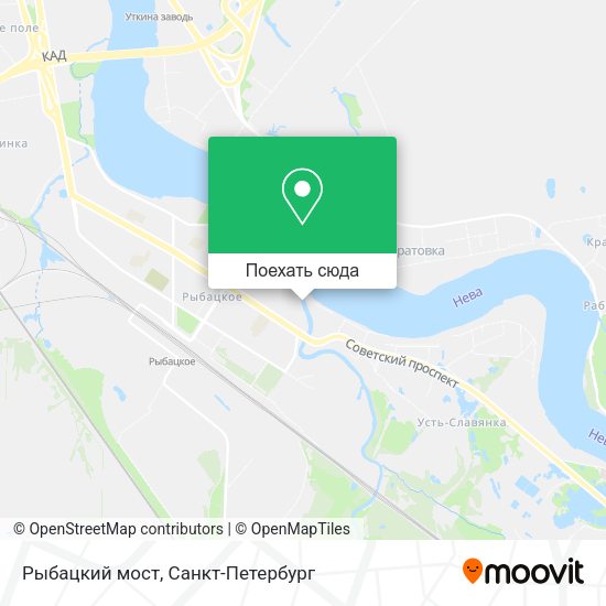 Карта Рыбацкий мост