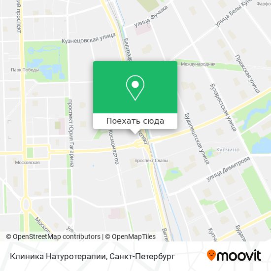 Карта Клиника Натуротерапии