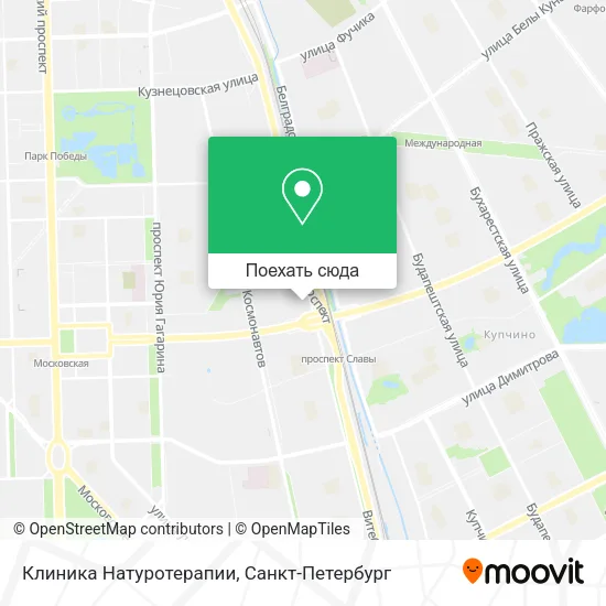 Карта Клиника Натуротерапии