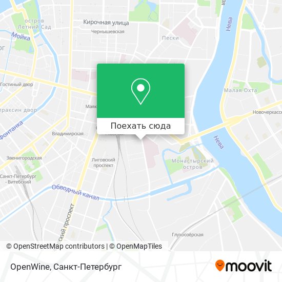 Карта OpenWine